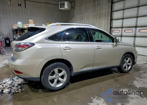 2013 Lexus Rx 350 Base z USA, uszkodzony, nr VIN 2T2BK1BAXDC209686